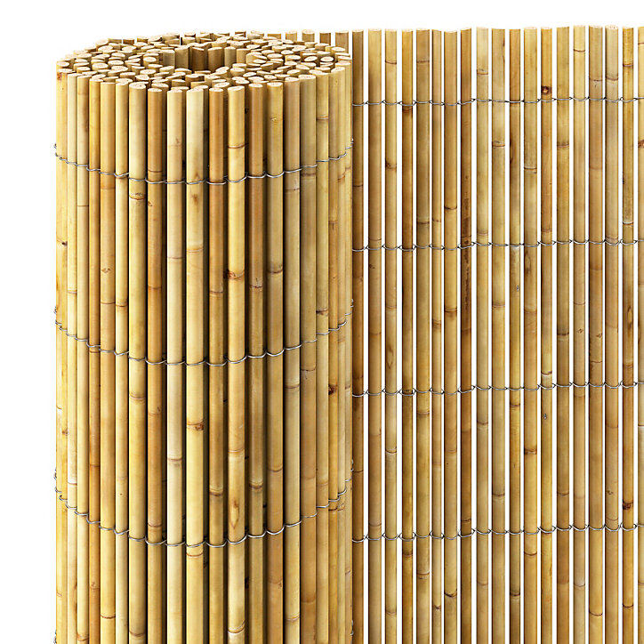 Brise-vue naturel bambou 300 x h180cm