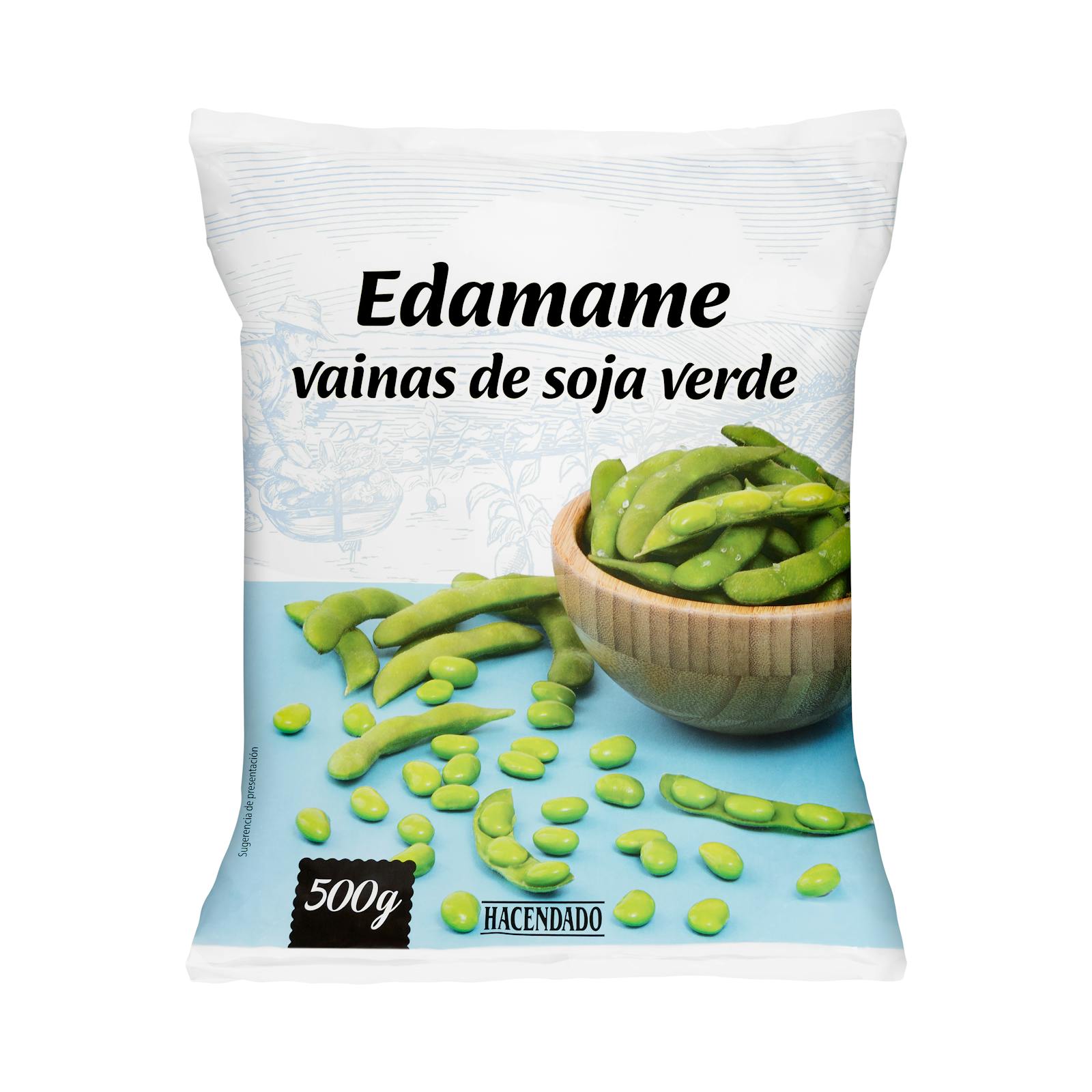 Soja vert surgelé Hacendado