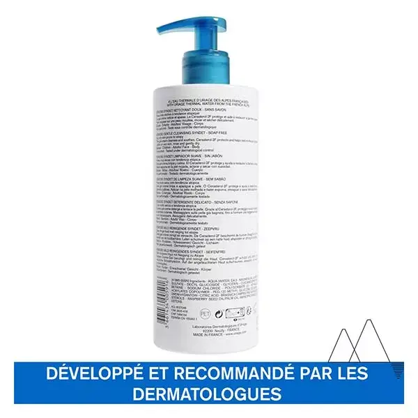Uriage Xémose Syndet Gel de Limpeza Suave para Pele Seca e Atópica 500ml