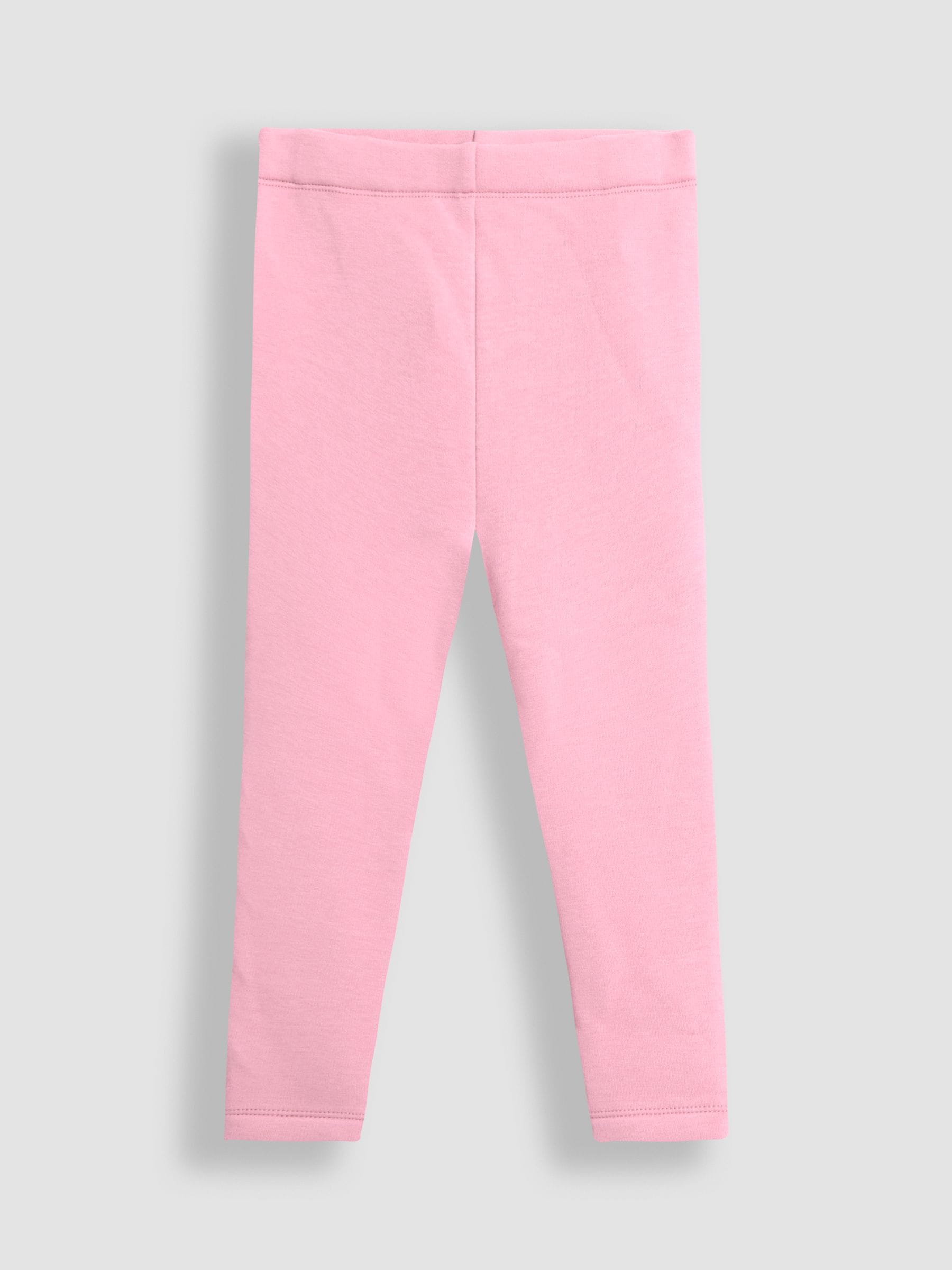 Roze - JoJo Maman Bébé Fleece-Lined Leggings 2 Pack