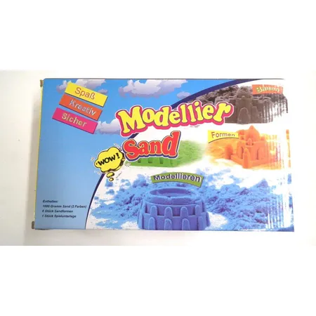 Fun Trading Modellier-Sand mit Zubehör, 1000g