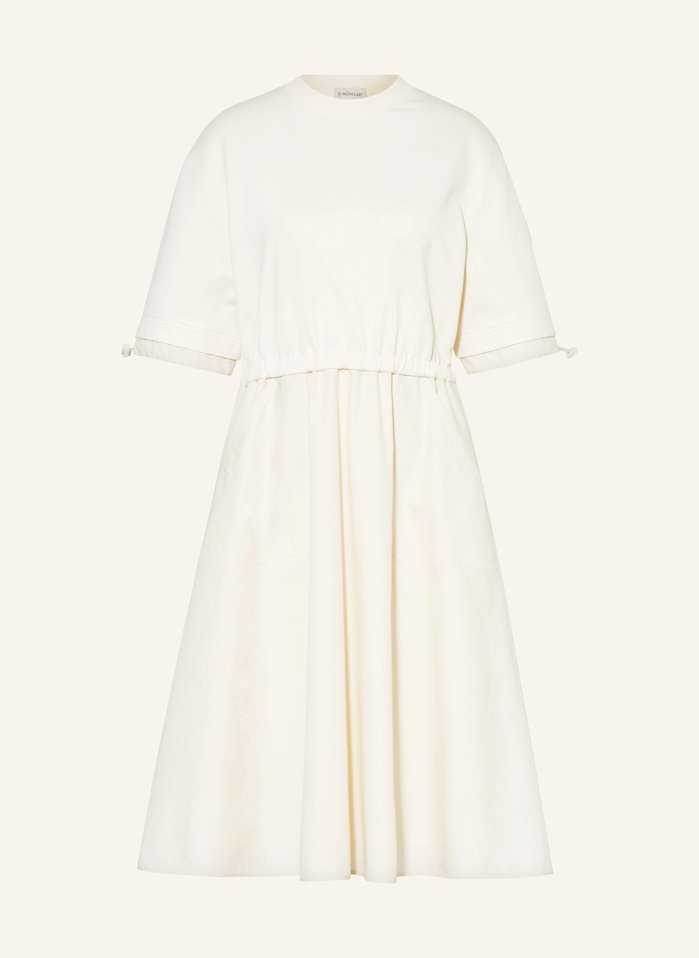 MONCLER Kleid im Materialmix