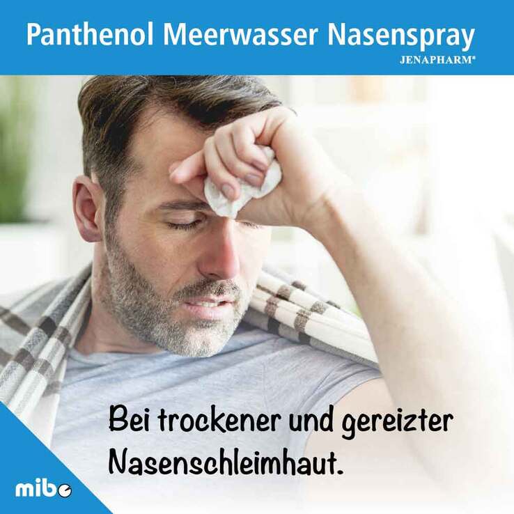 Panthenol Meerwasser Nasenspray Jenapharm, 20 ml