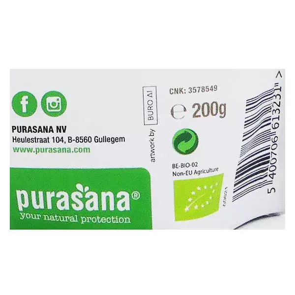 Maca Orgânica Purasana em Pó 200g