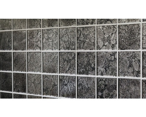 Glasmozaïek CM 4BL22 zwart 30x30 cm