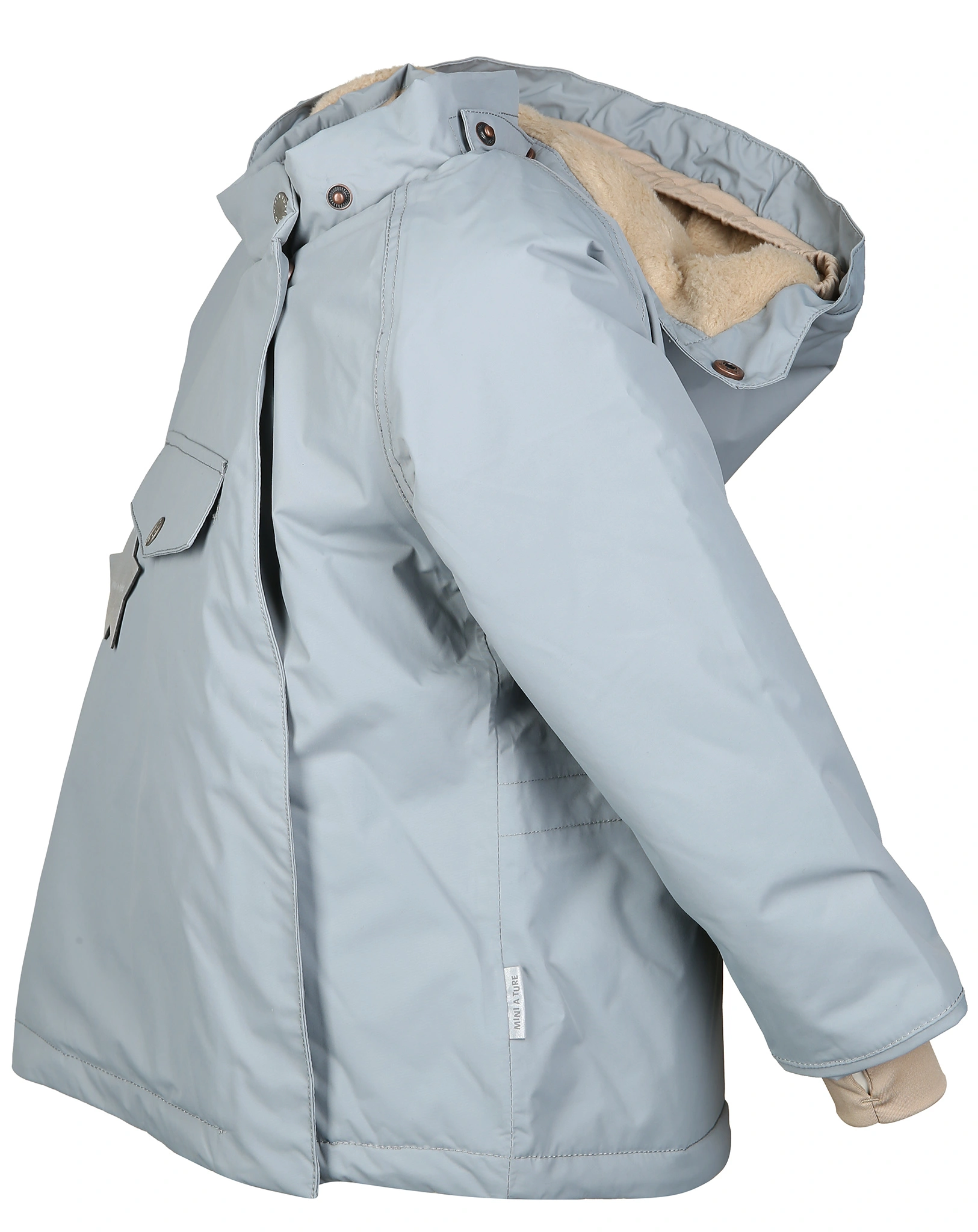 Funktionswinterjacke MATWANG mit Innenfleece in monument blue