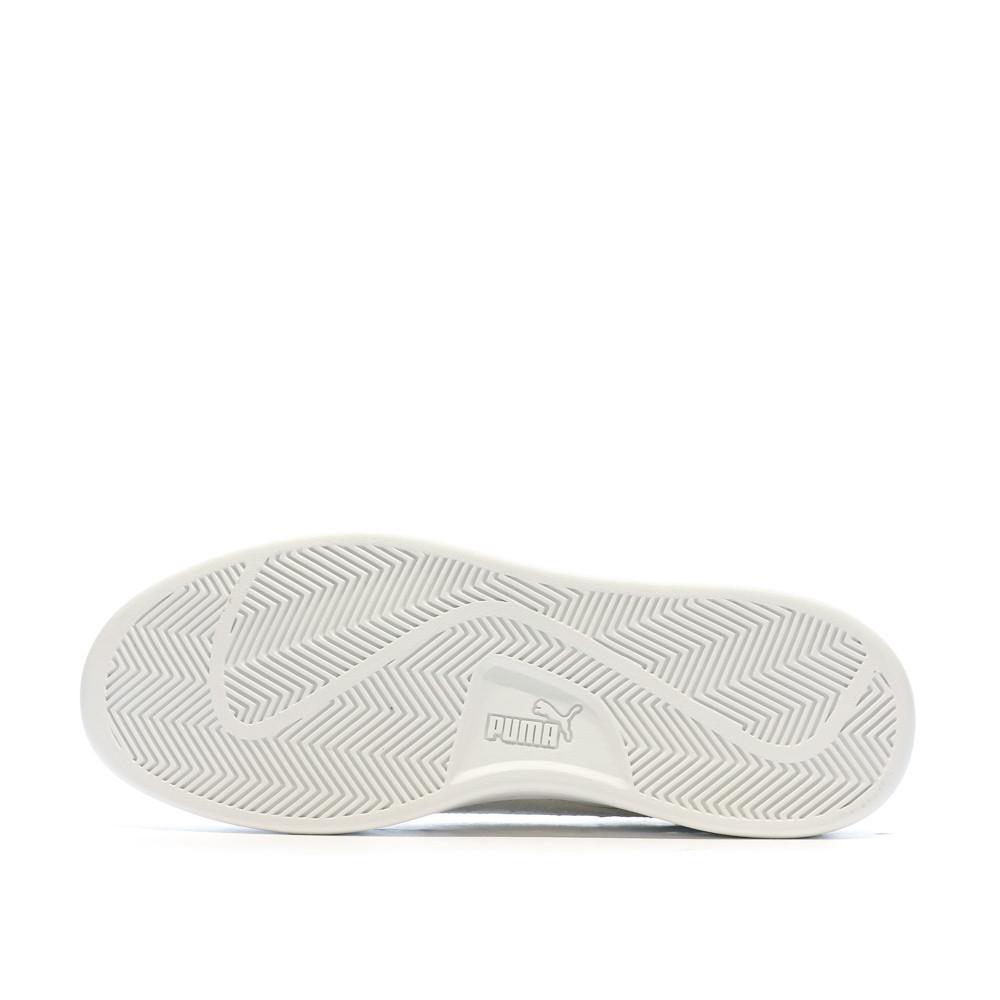 Puma Baskets Blanches/Beiges Homme Puma Smash 3.0