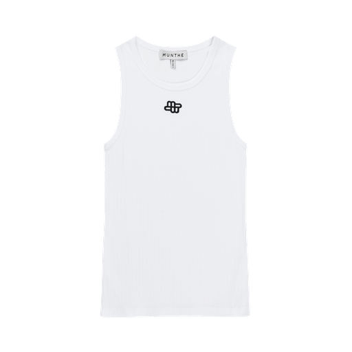 Munthe Tezza Top, Hvid, 38