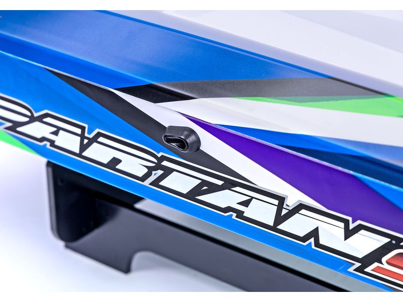 Traxxas Speedboot Spartan SR 1037 mm Rot, ARTR Selbst-aufrichtendes 6S Brushless Rennboot