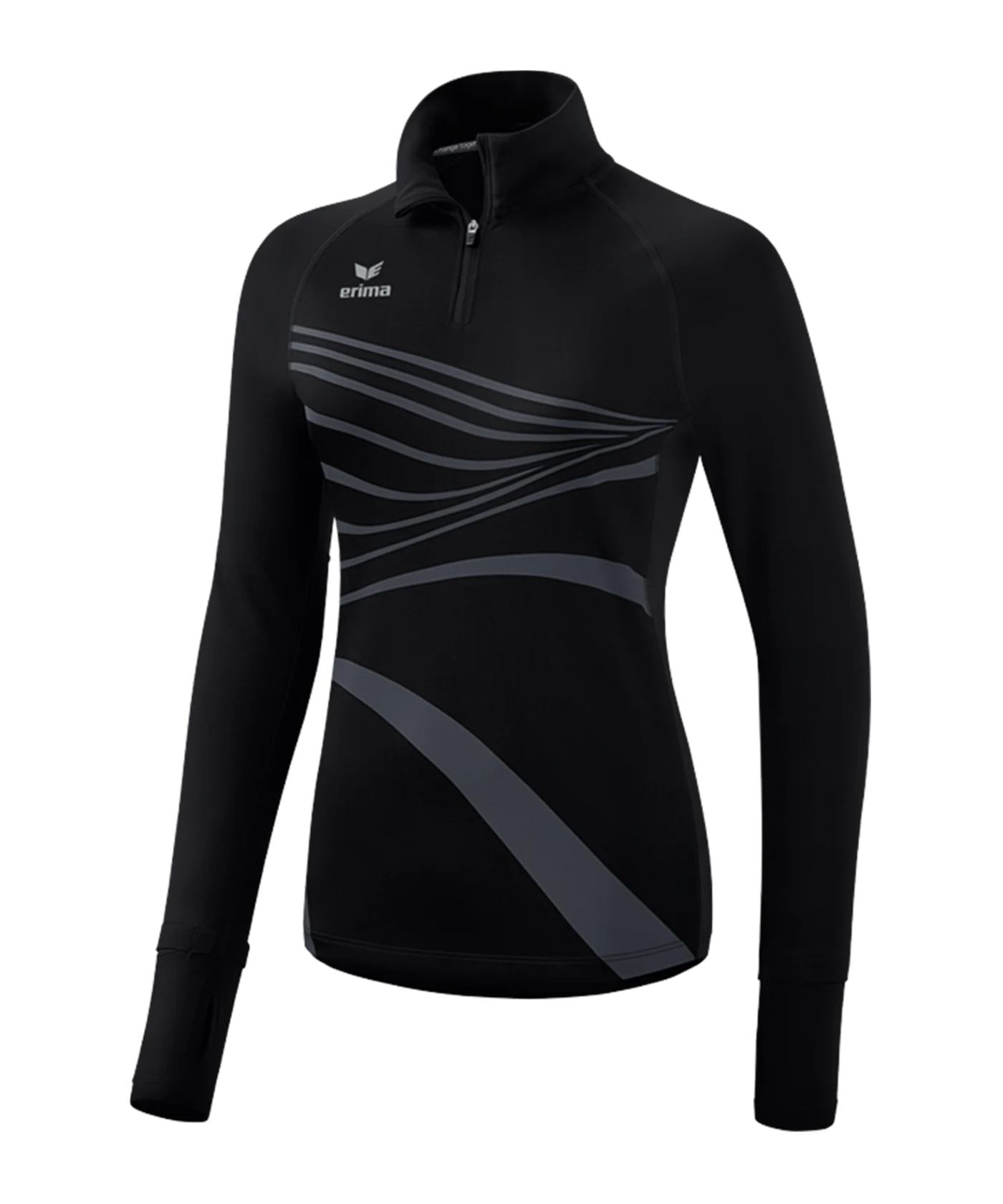 Erima Racing Longsleeve Damen Schwarz