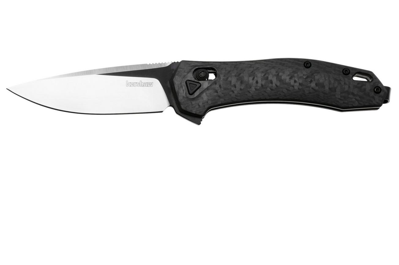 Kershaw Covalent 2042CF Two-Tone Black Böhler M390, Carbon Fiber zakmes