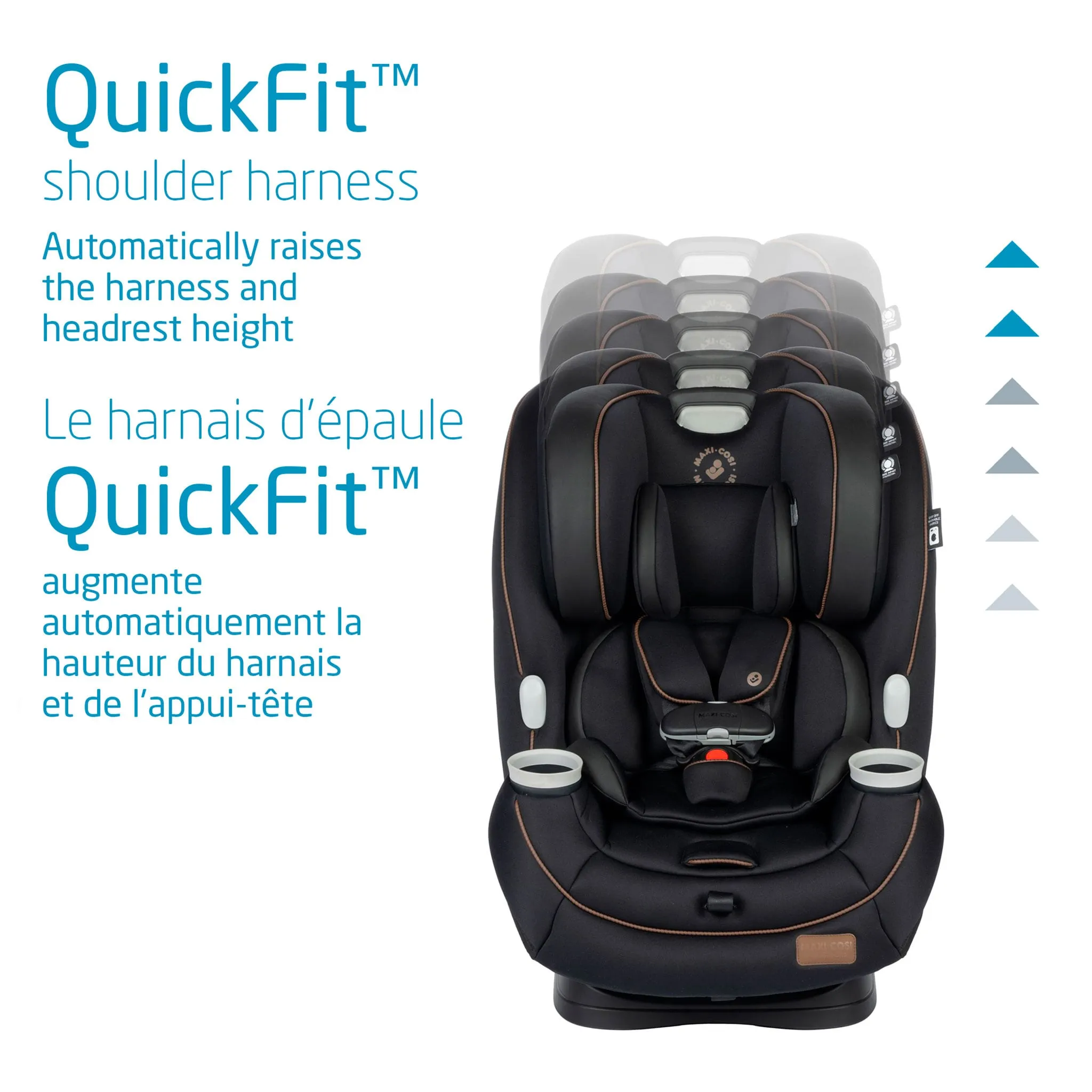 Maxi-cosi Siège d'Auto Pria All-in-one 4-100lb - Designer Noir