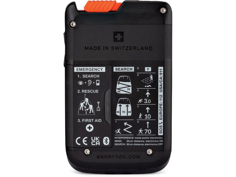 MAMMUT Barryvox S2 Schwarz LVS für schnelle und einfache Suche