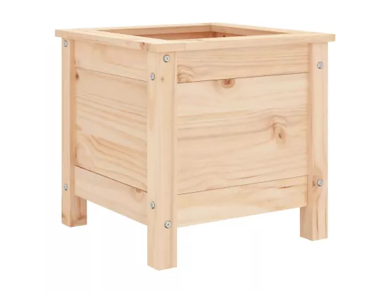 Jardinière 40x40x39 cm bois de pin massif