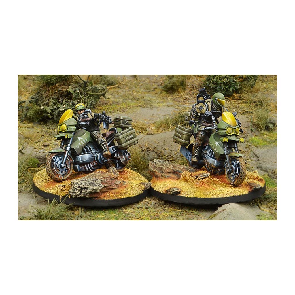 Infinity - Ariadna - Mavericks, 9th Motorized Recon Bat