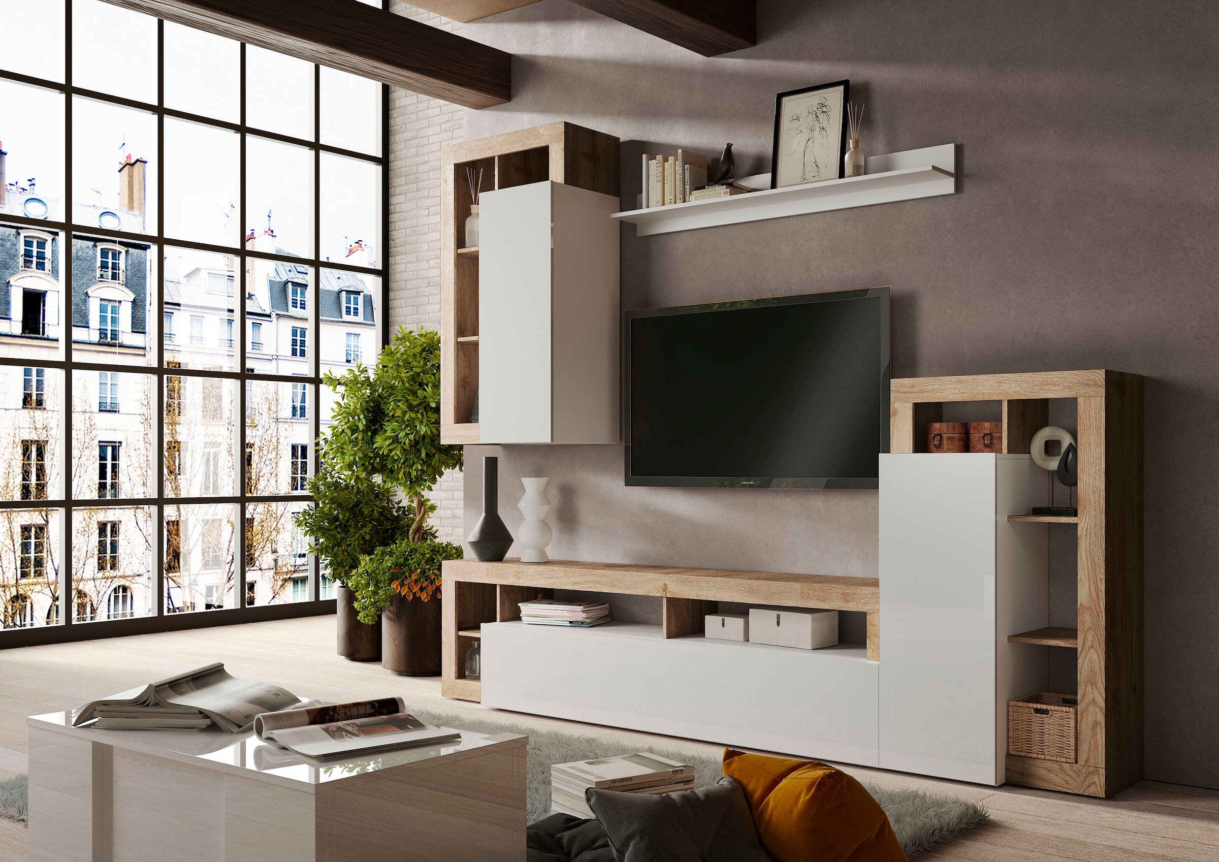 INOSIGN Mehrzweckschrank »Hamburg, Breite 69 cm« Höhe 126 cm