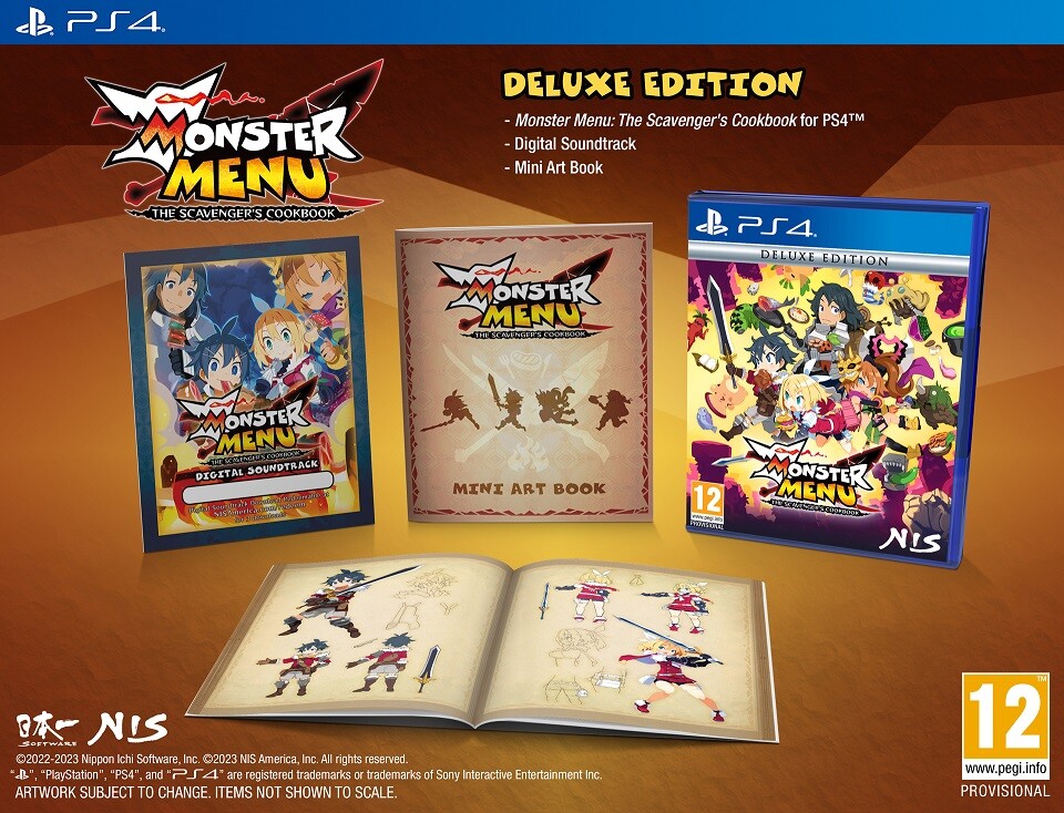 Monster Menu: The Scavengers Cookbook - Deluxe Edition - PS4