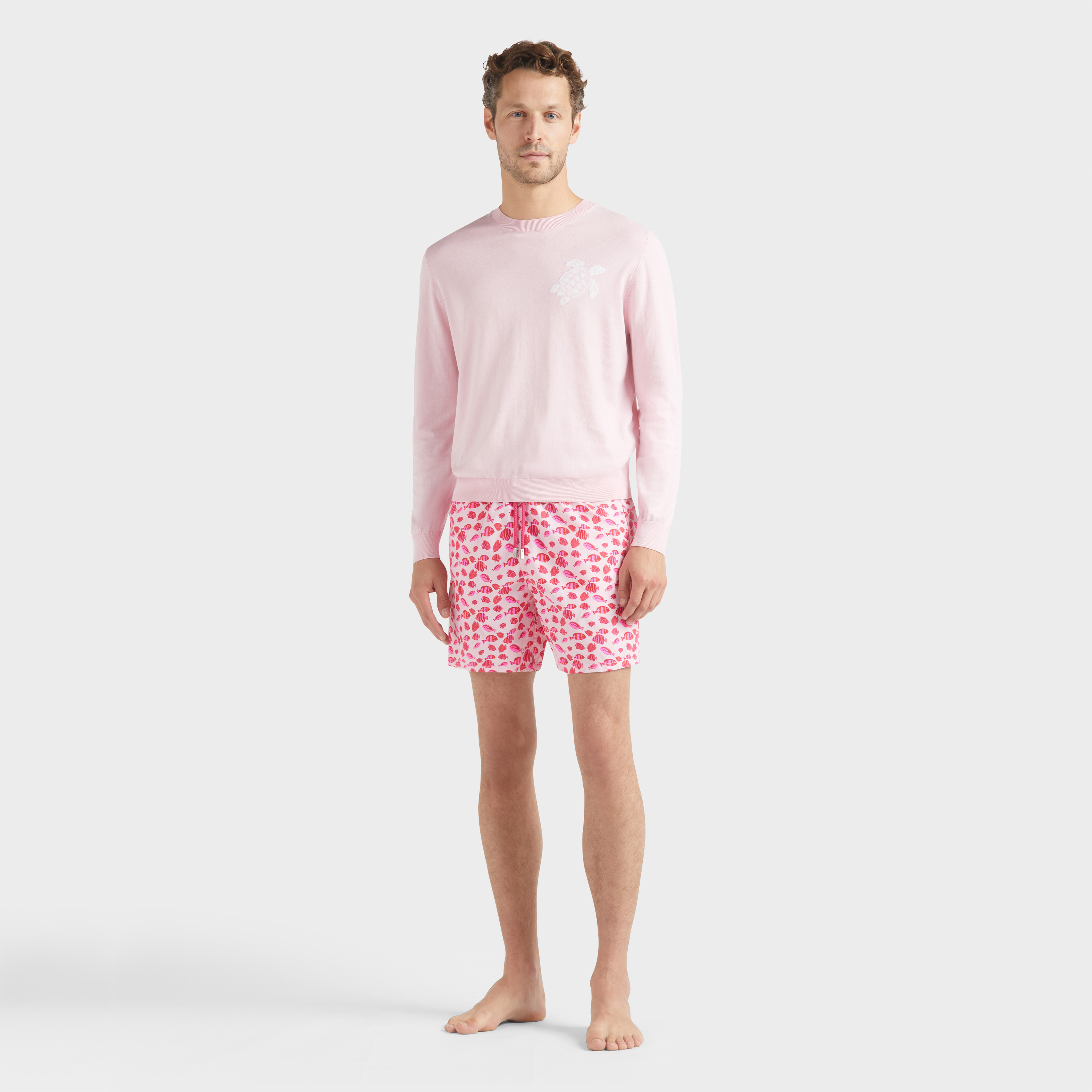 Pullover en coton homme Tortue