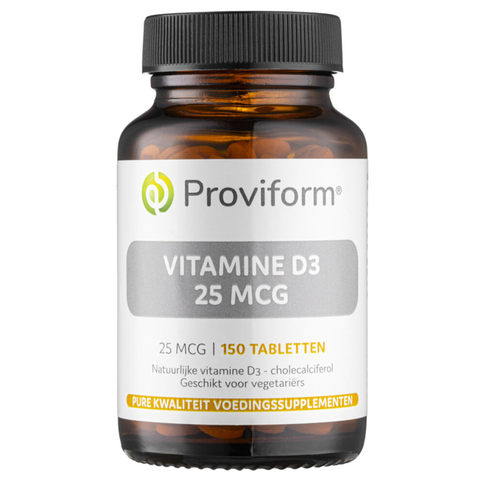 Proviform Vitamine D3 25 MCG150 tabletten