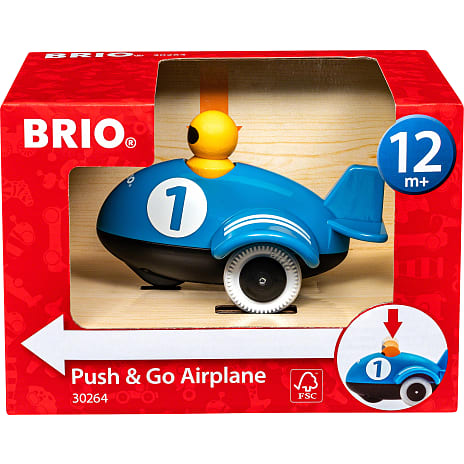 BRIO 30264 Push & Go Flyvemaskine