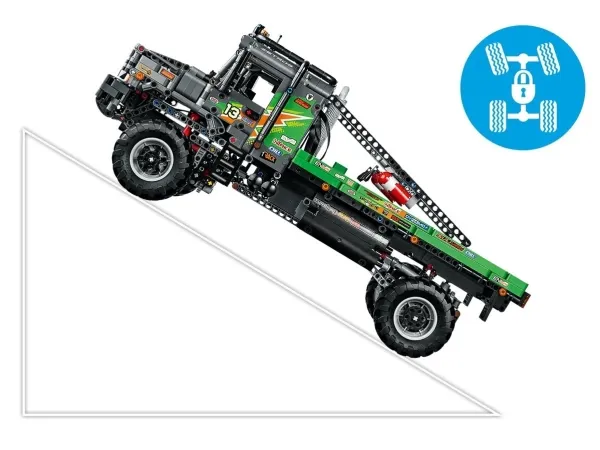LEGO Technic 42129 Firhjulstrukket Mercedes-Benz Zetros offroadtruck