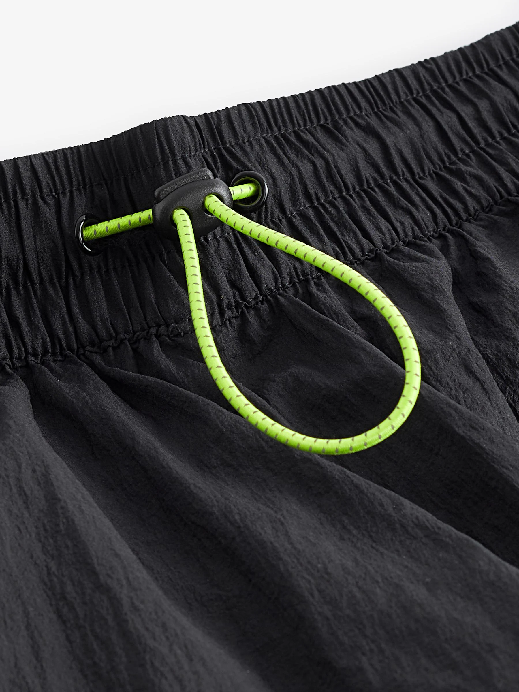 Zwart - 2-in-1 sportshort met hoge taille van Dry Tech