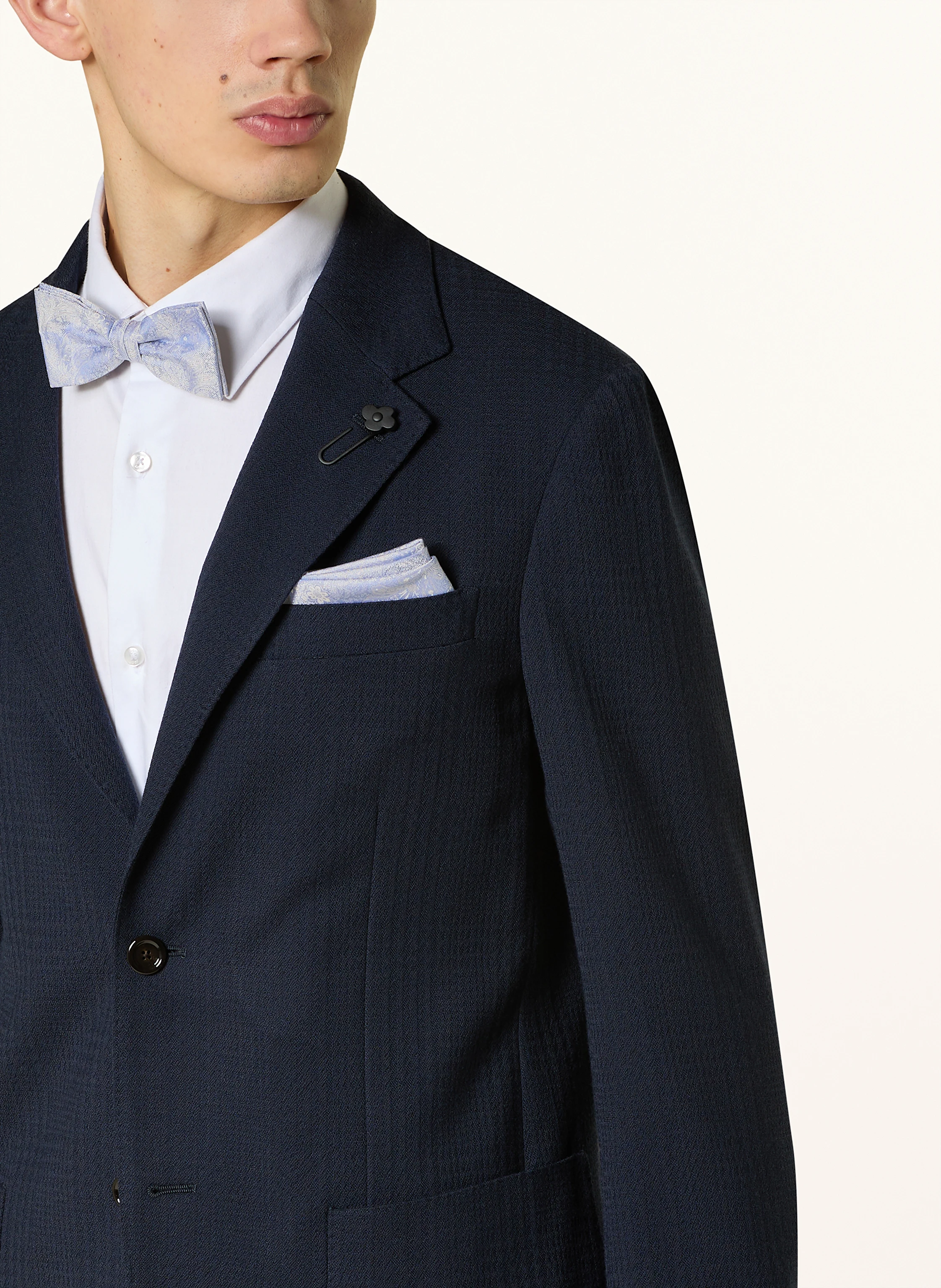Prince BOWTIE Set: Fliege und Einstecktuch aus Seide