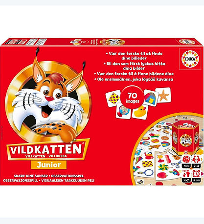 Educa Brettspiel - Wildkatze Junior 70
