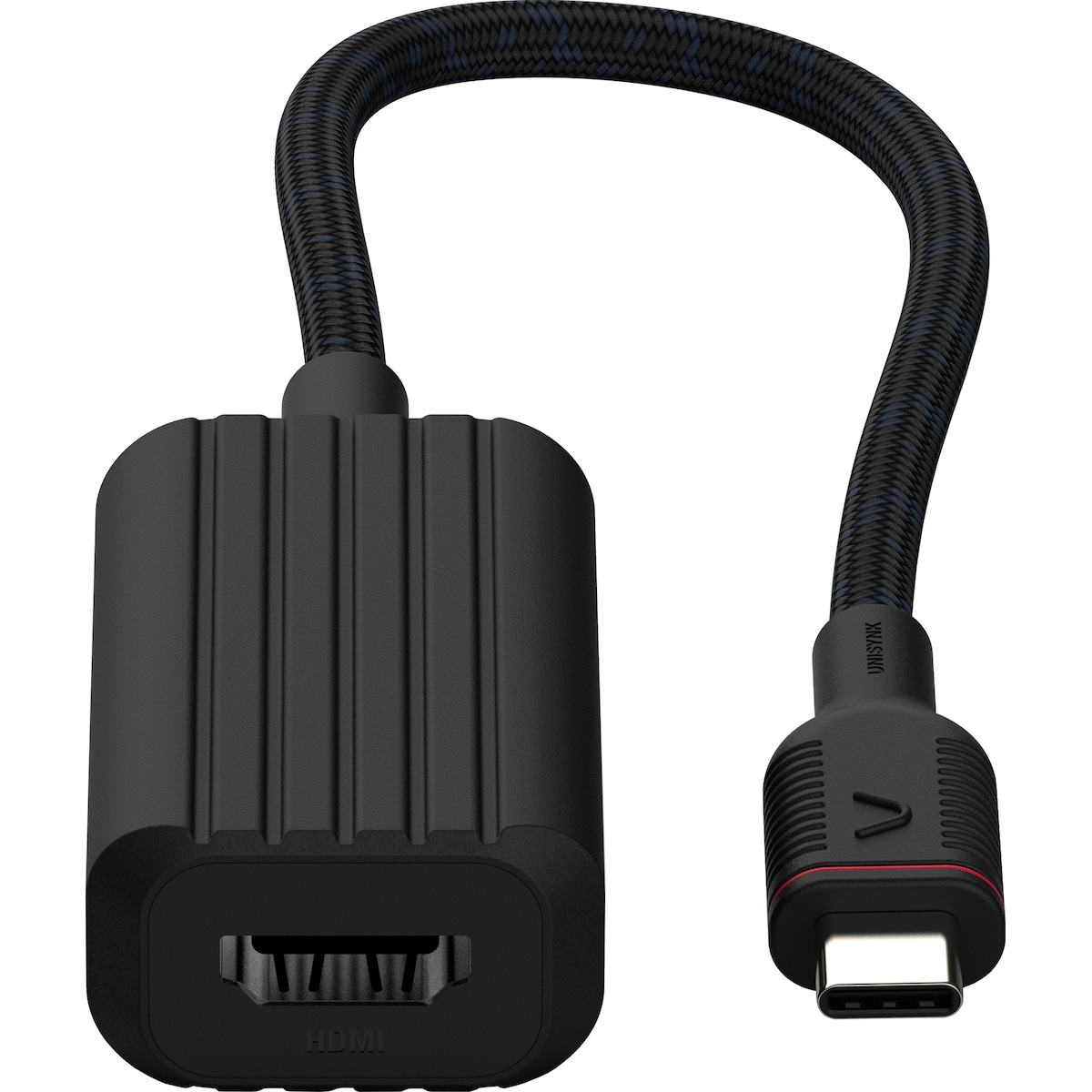 Unysink USB-C til HDMI adapter 10377 (sort)