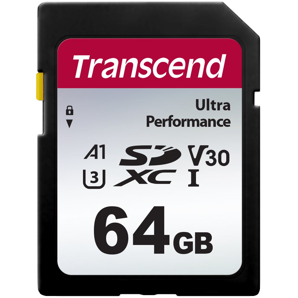 Transcend UHS-I U3 A1 SDXC 340S SD kaart 64 GB