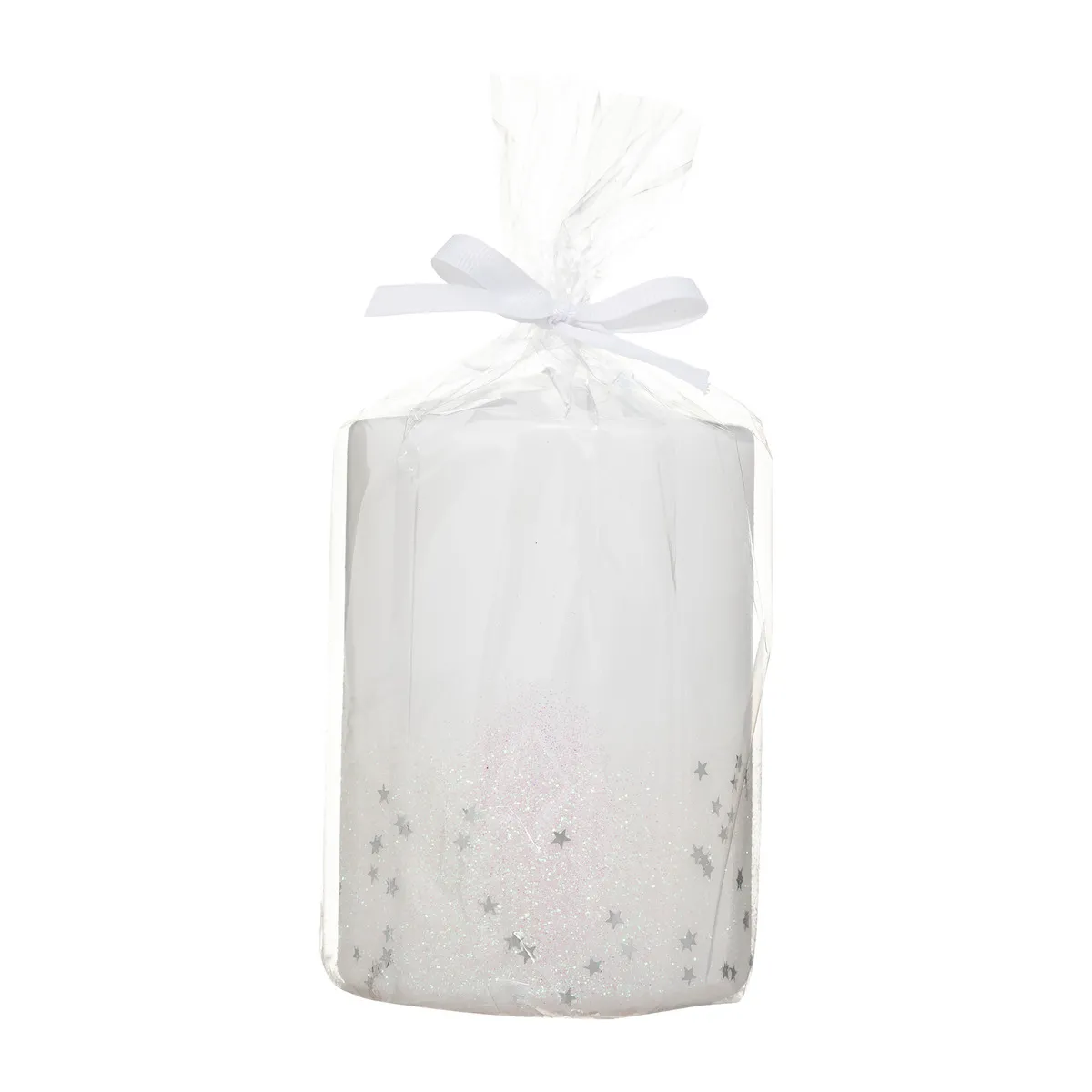 Feeric Christmas feeric_christmas Bougie Paillettes Dégradé Blanc