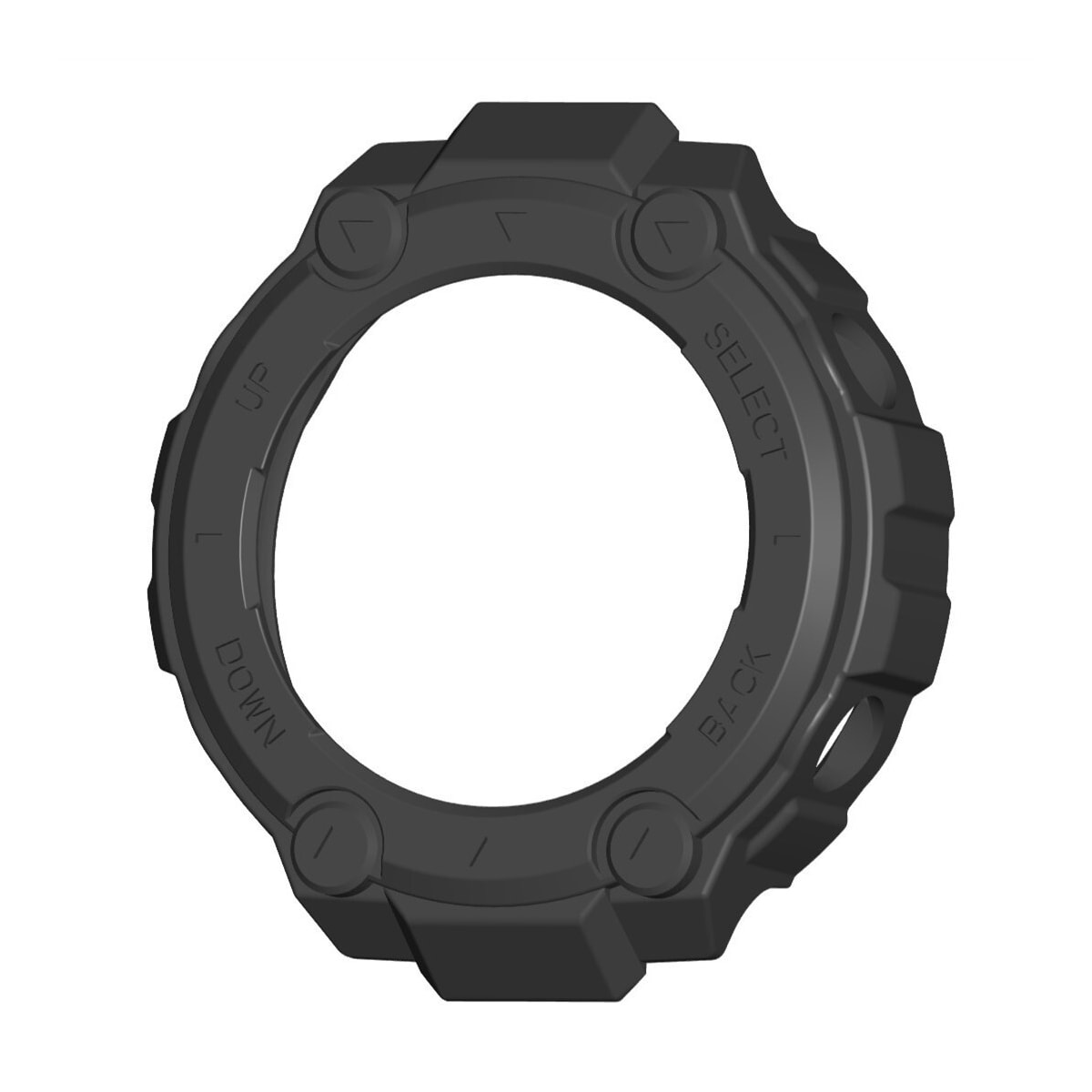 Smart beskyttende klokkedeksel for Huami Amazfit T-Rex Sort