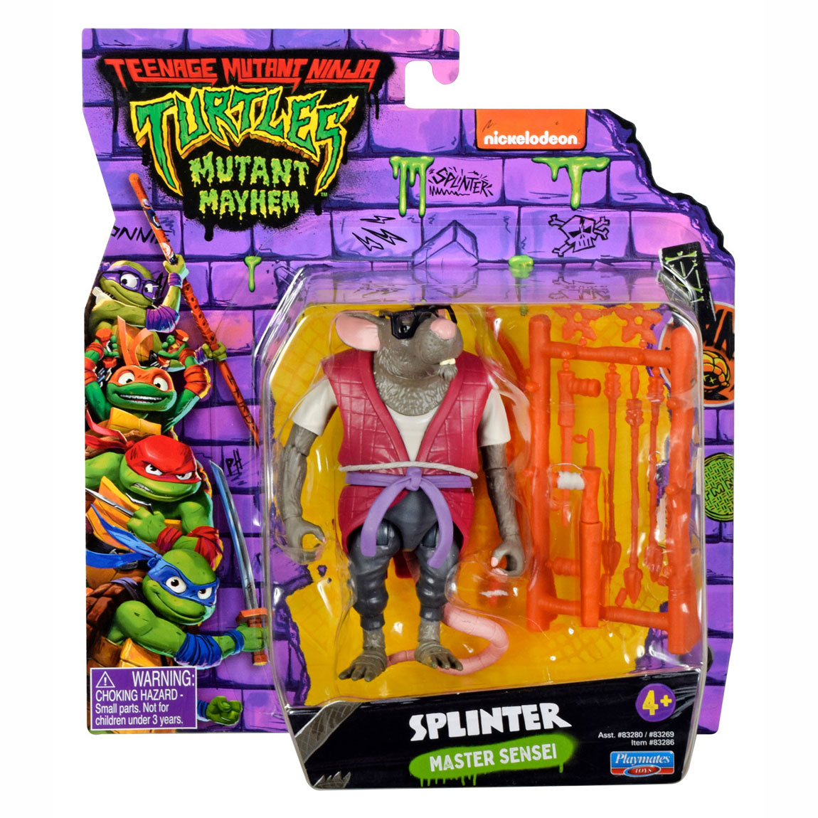 Teenage Mutant Ninja TurtlesSpeelfiguur - Splinter Master Sensei