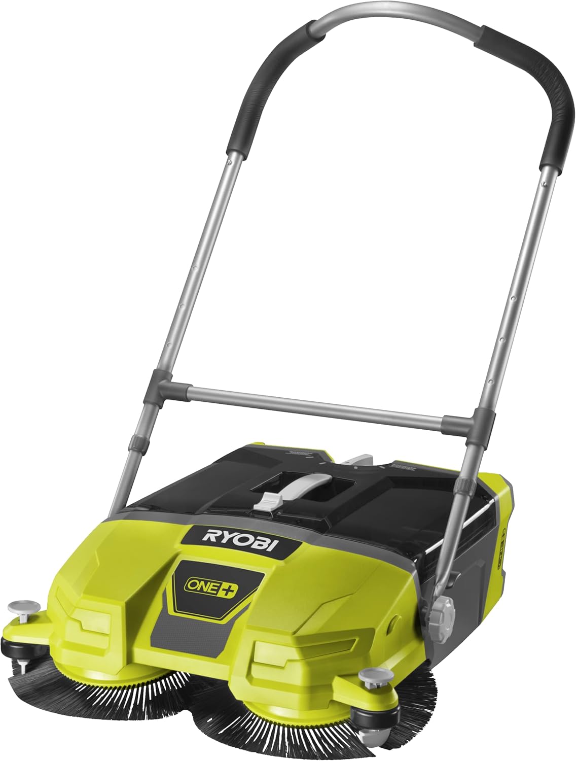 RYOBI 18 V ONE+ Akku-Kehrmaschine R18SW3-0 (Kehrbreite 53 cm, Kickschalter, Auffangbehälter 17 l, ohne Akku und Ladegerät im Karton)