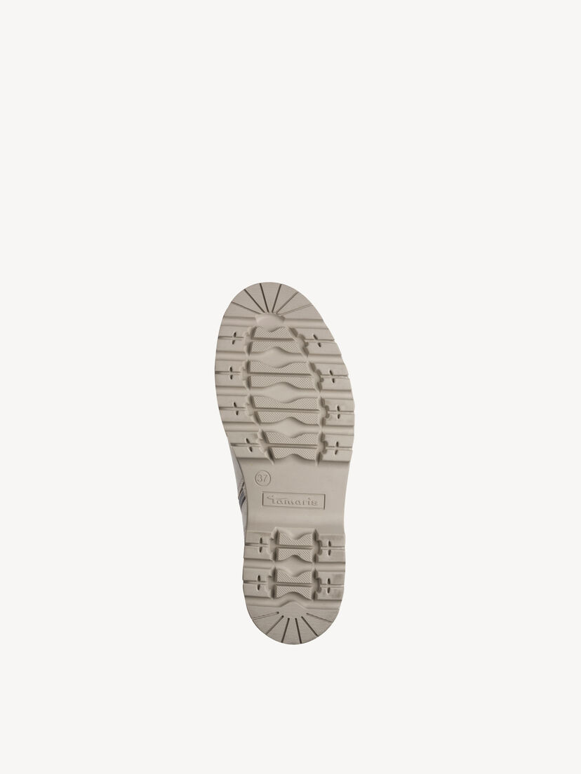 Leren Chelseaboot - grijs