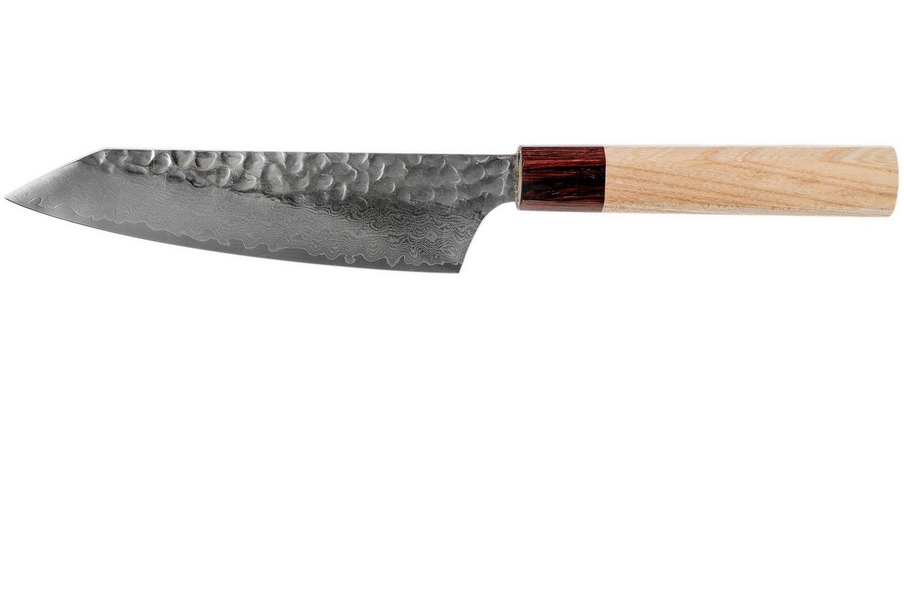 Sakai Takayuki bunka 33-Layer Damascus Hammered WA 16 cm