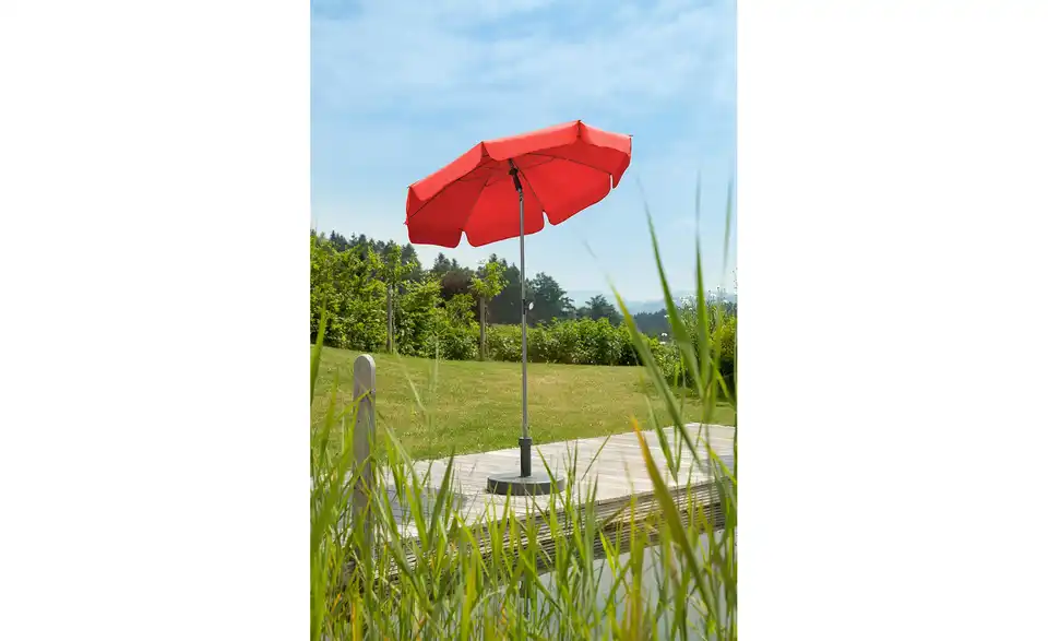 Sonnenschirm Locarno 150 cm Rot