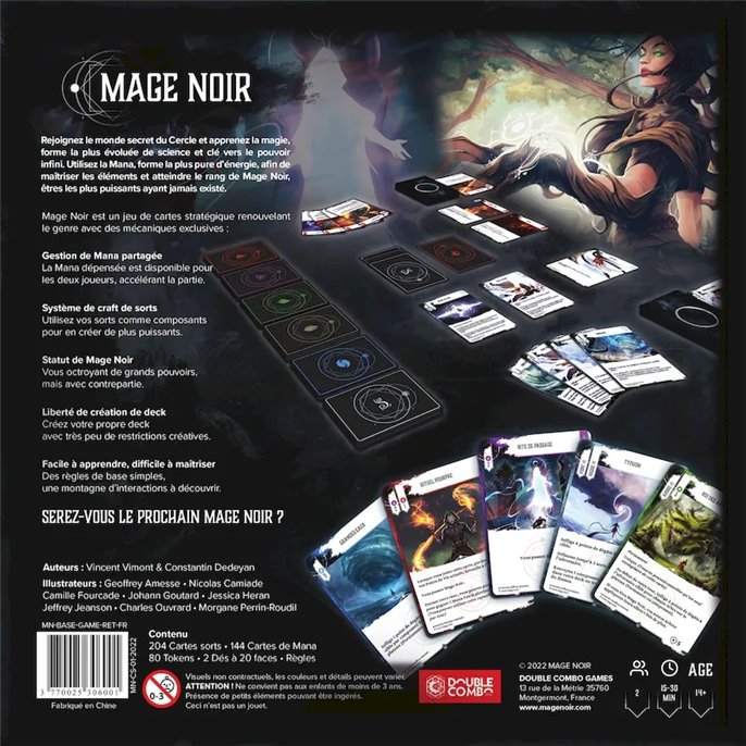 Mage Noir : Boîte de base