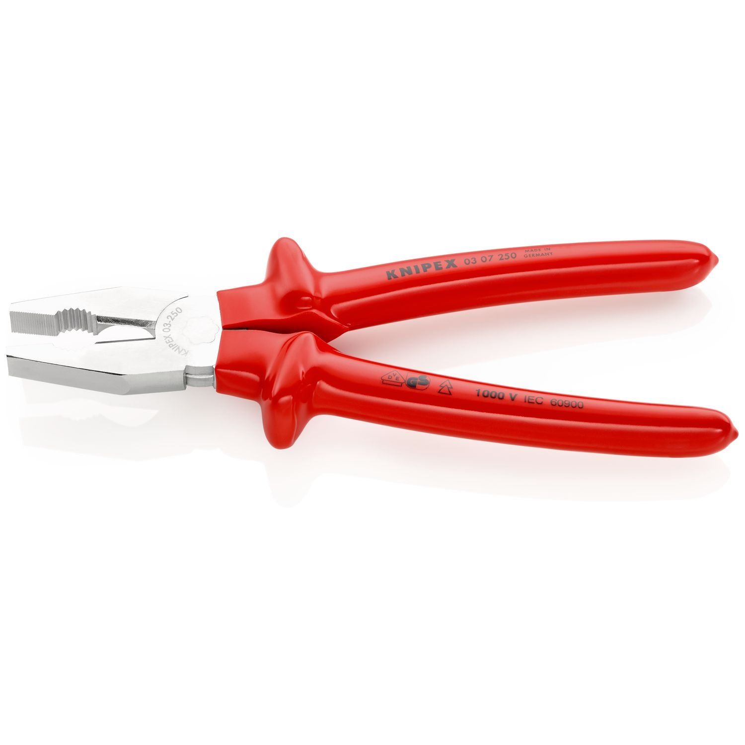 Knipex 03 07 250 Combitang VDE 250mm dompelisolatie | verchroomd
