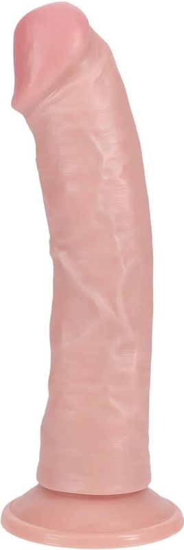 RealRock- Vibrerende En Roterende Vibrator 20.5 cm – Huidkleur