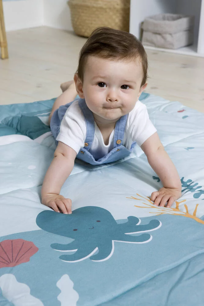 TAPIS DE SOL RÉVERSIBLE OCÉAN