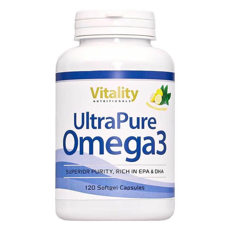Ultrapure Omega-3 1000 mg mit 400 mg EPA + 300 mg DHA, 120 St