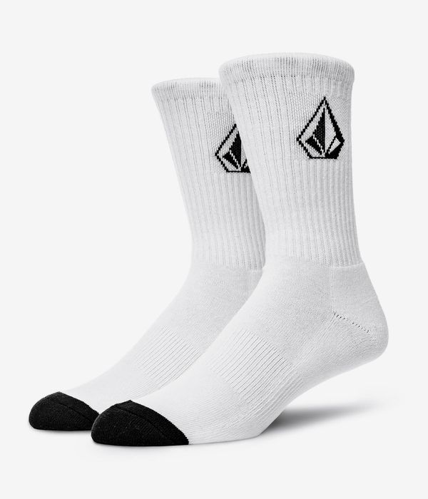 Volcom Full Stone Socken US 9-12 (white) 3er Pack