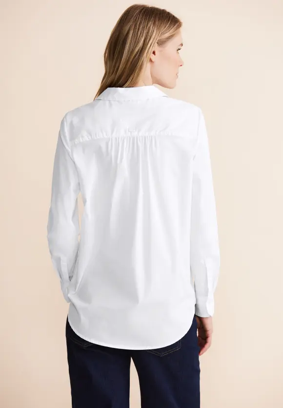Office Longbluse - White