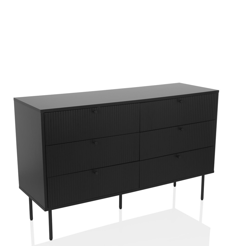 Sideboard KARBY S Melaminharzbeschichtete Spanplatte hjh LIVING