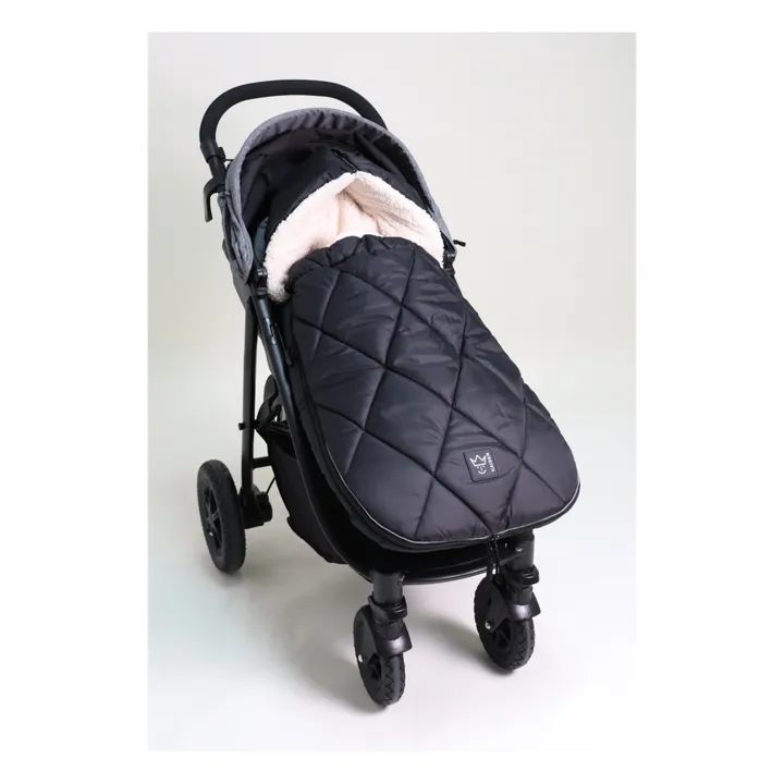 Kaiser Chancelière universelle XL Too en polaire sherpa | Noir