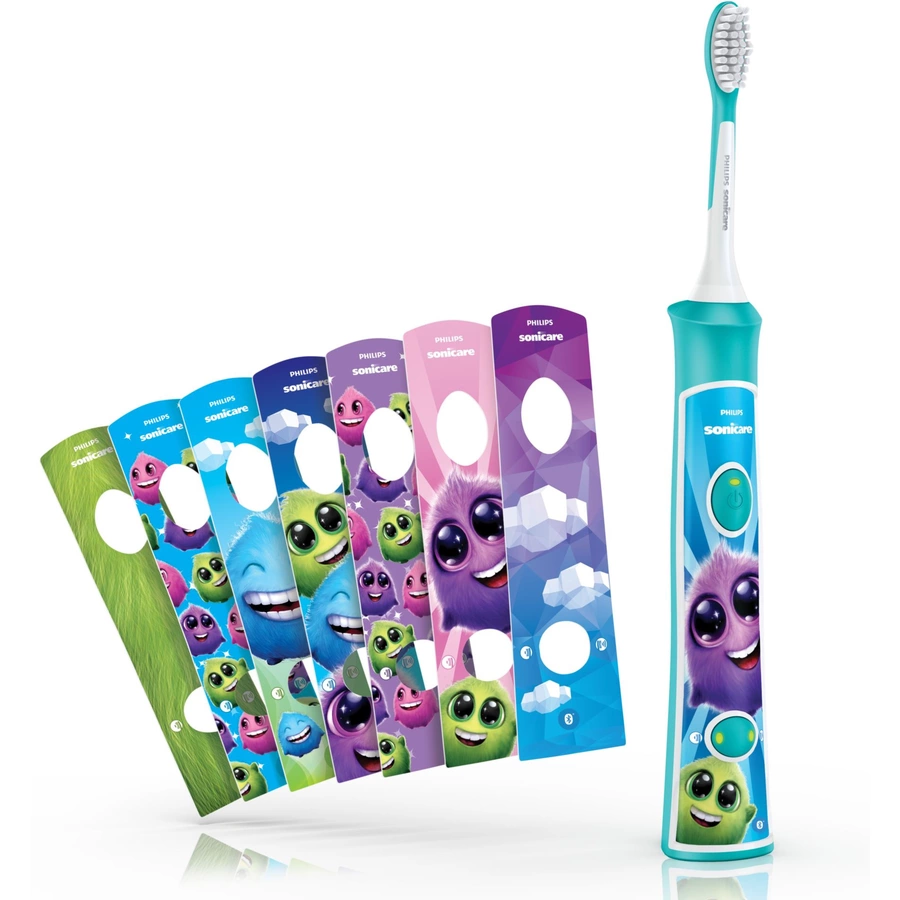 Philips Sonicare Elektrische Schallzahnbürste HX632204 For Kids blau