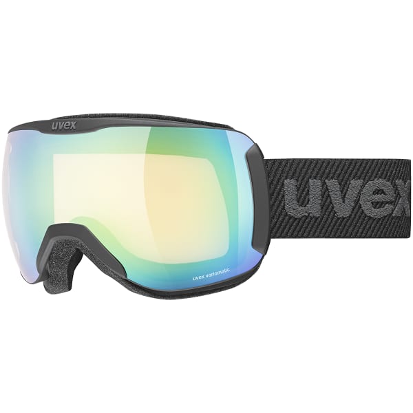 Masque de ski UVEX DOWNHILL 2100 V BLACK MATT/VARIO GREEN MIRROR