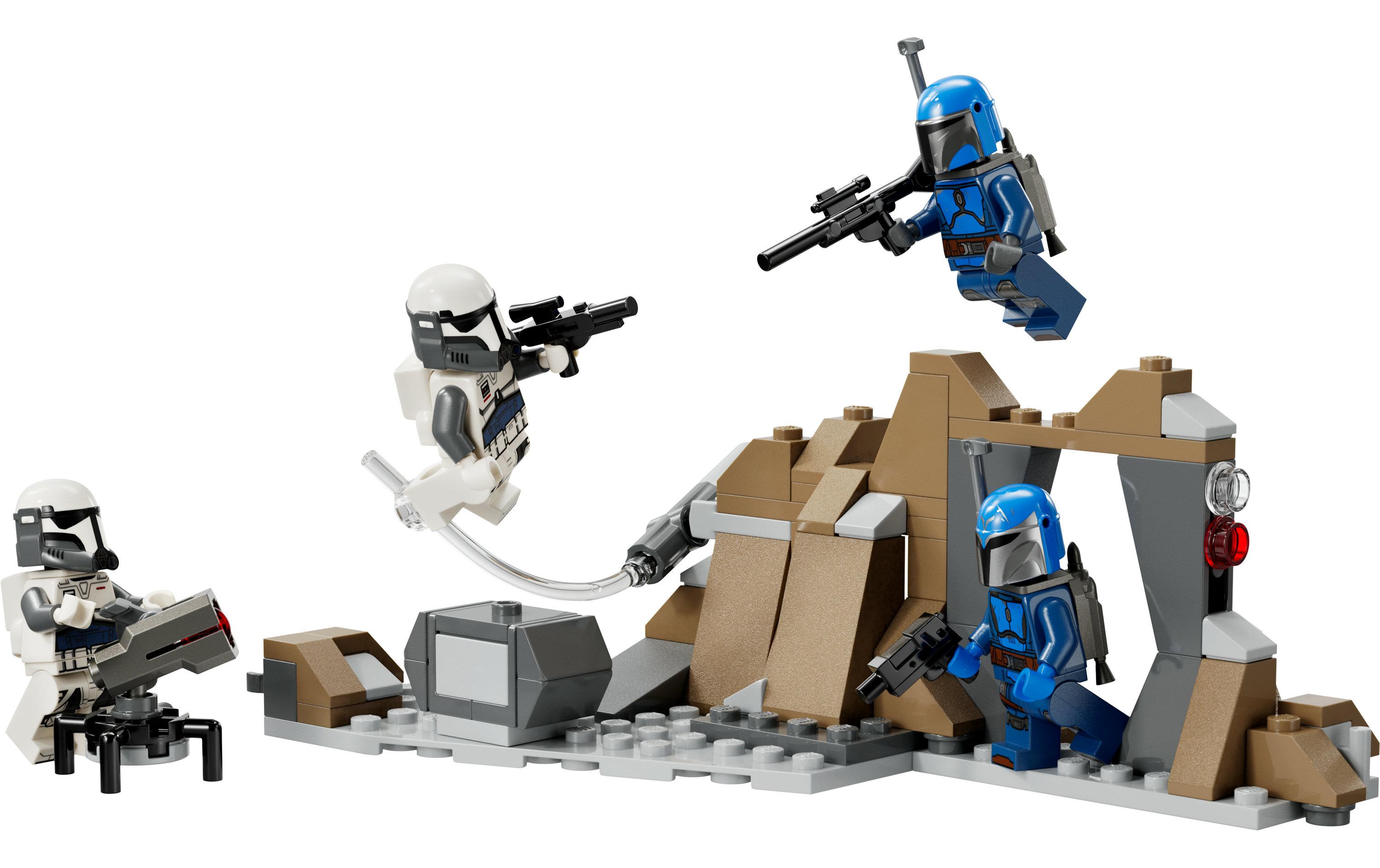 Star Wars Hinterhalt auf Mandalore Battle Pack 75373Bau-und Spielset aus der 3. Staffel