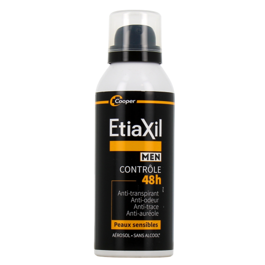 Etiaxil Déodorant homme anti transpirant - Peau sensible, efficace 48h